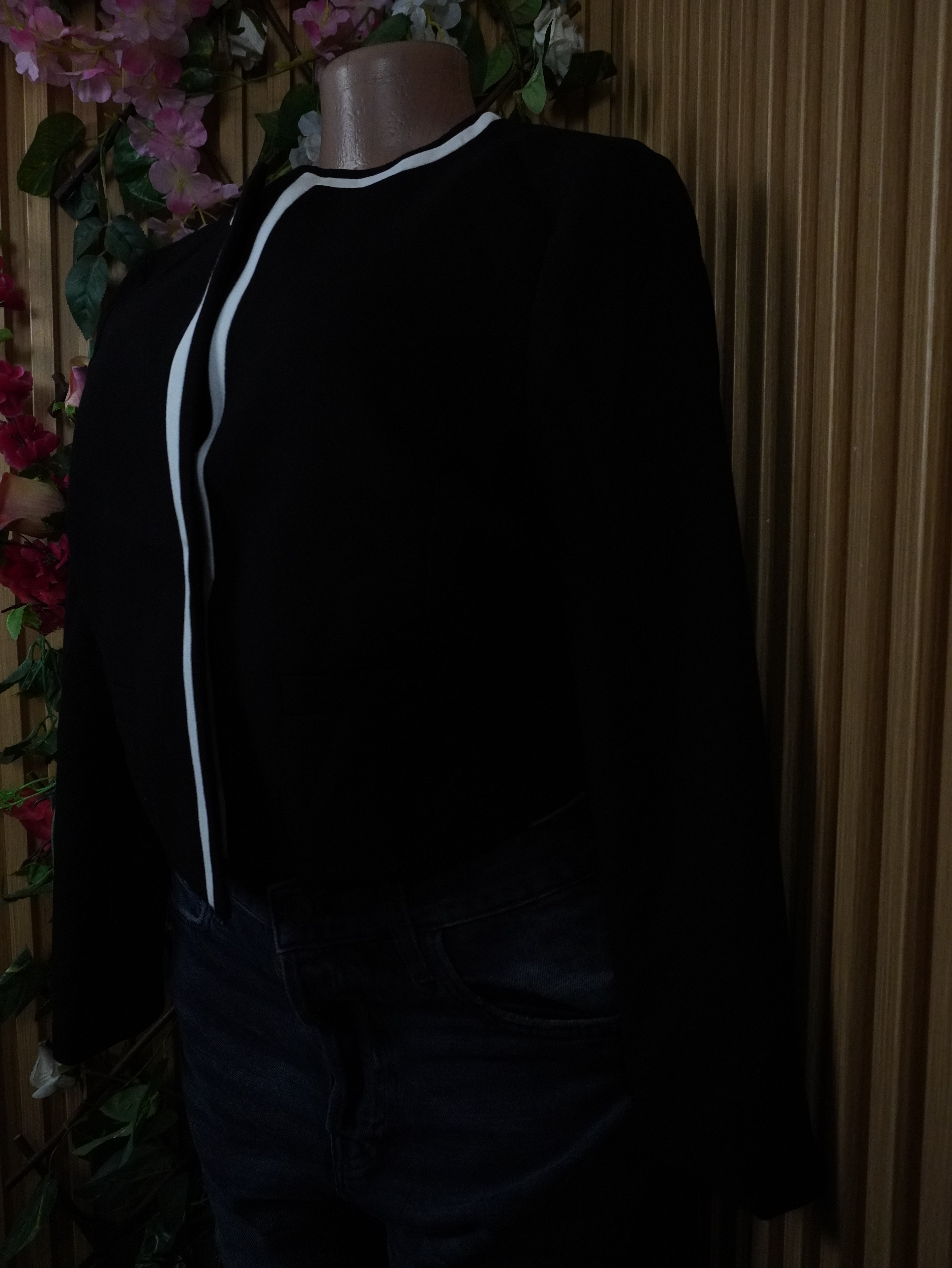 Veste blazer pour femme couleur noir-M