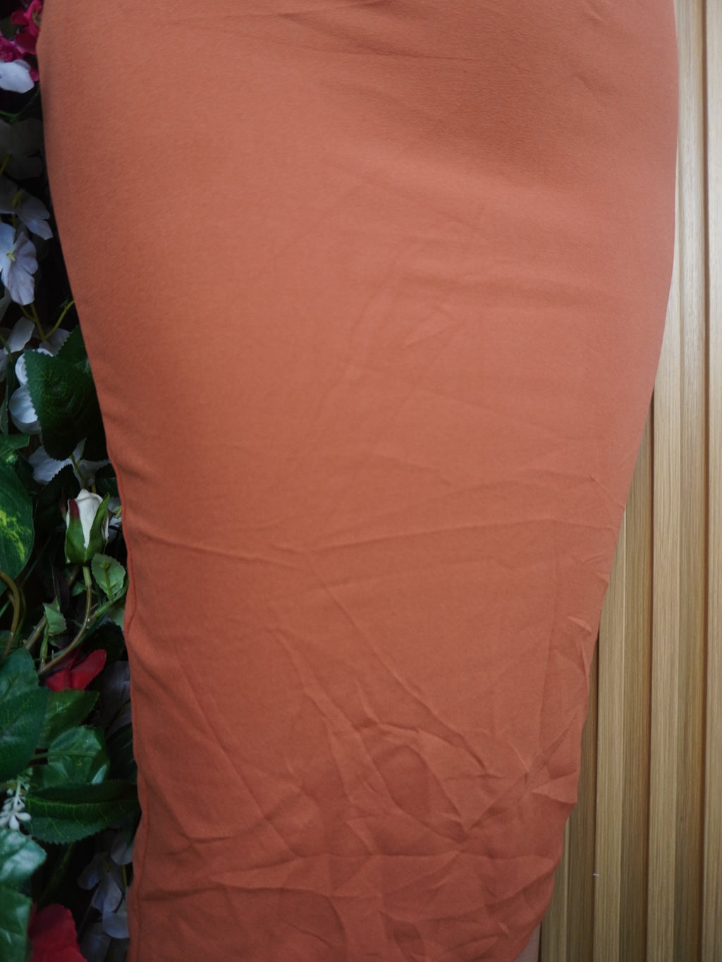 Robe moulante sans manches dénudée-S