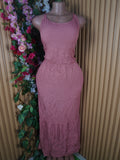 Robe évasée sans manches dos-nu-XXL