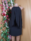 Robe évasée sans manches avec doublure-XL