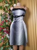 Robe évasée à fines brtellesdos-nu-M