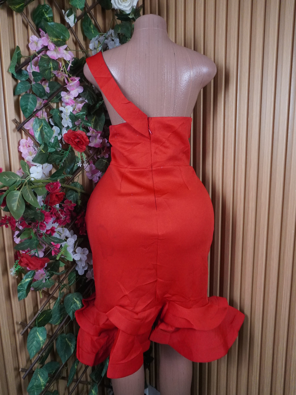 Robe moulante sans manches bustier-XL