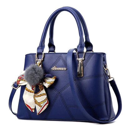 Sac à main de luxe à bandoulière tendance en cuir PU noir pour femmes - Perluna StorePerluna Store