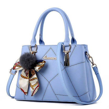 Sac à main de luxe à bandoulière tendance en cuir PU noir pour femmes - Perluna StorePerluna Store