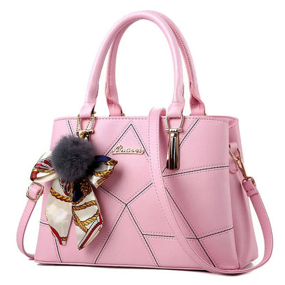 Sac à main de luxe à bandoulière tendance en cuir PU noir pour femmes - Perluna StorePerluna Store