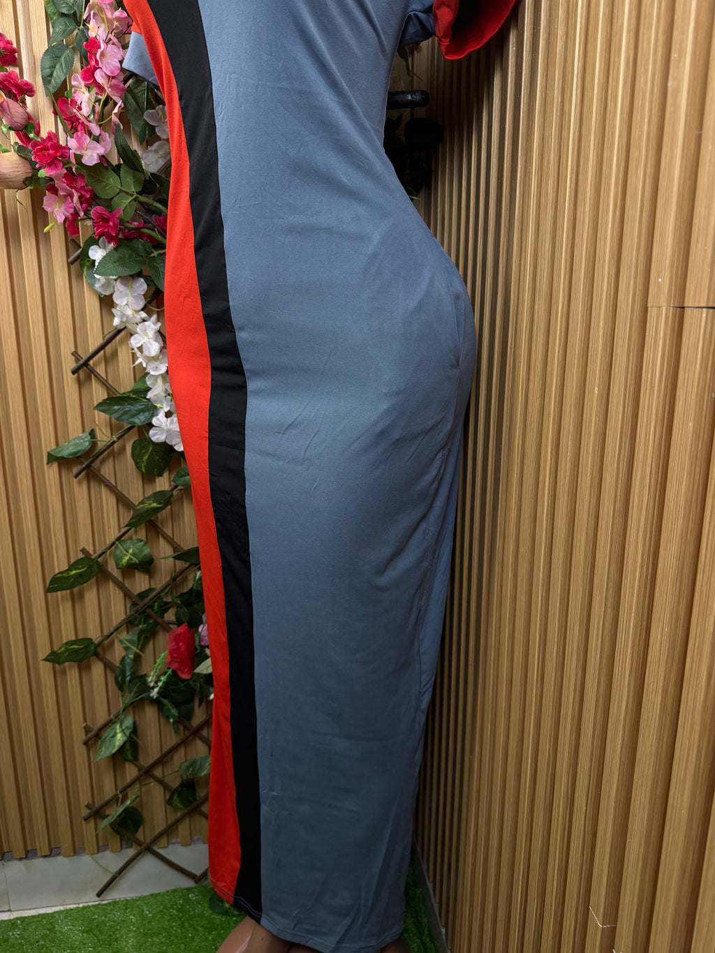 Robe moulante longue manches courtes - Perluna Store