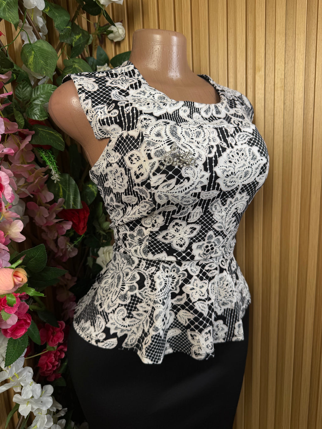 Robe moulante slim sans manches à deux temps - Perluna Store