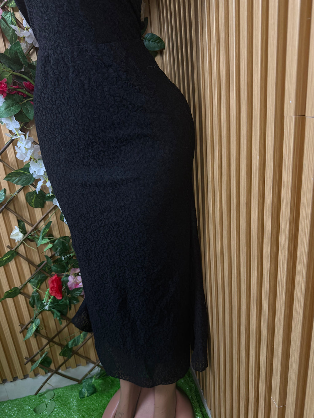Robe moulante longue sans manches - Perluna Store