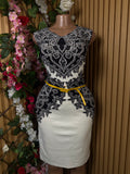 Robe droite sans manches décollectuée - Perluna Store