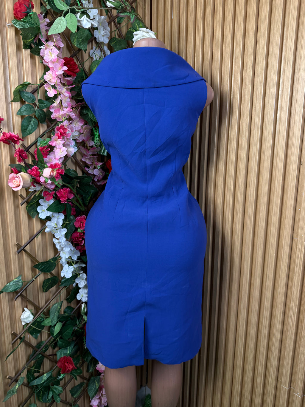 Robe droite stylée sans manches - Perluna Store