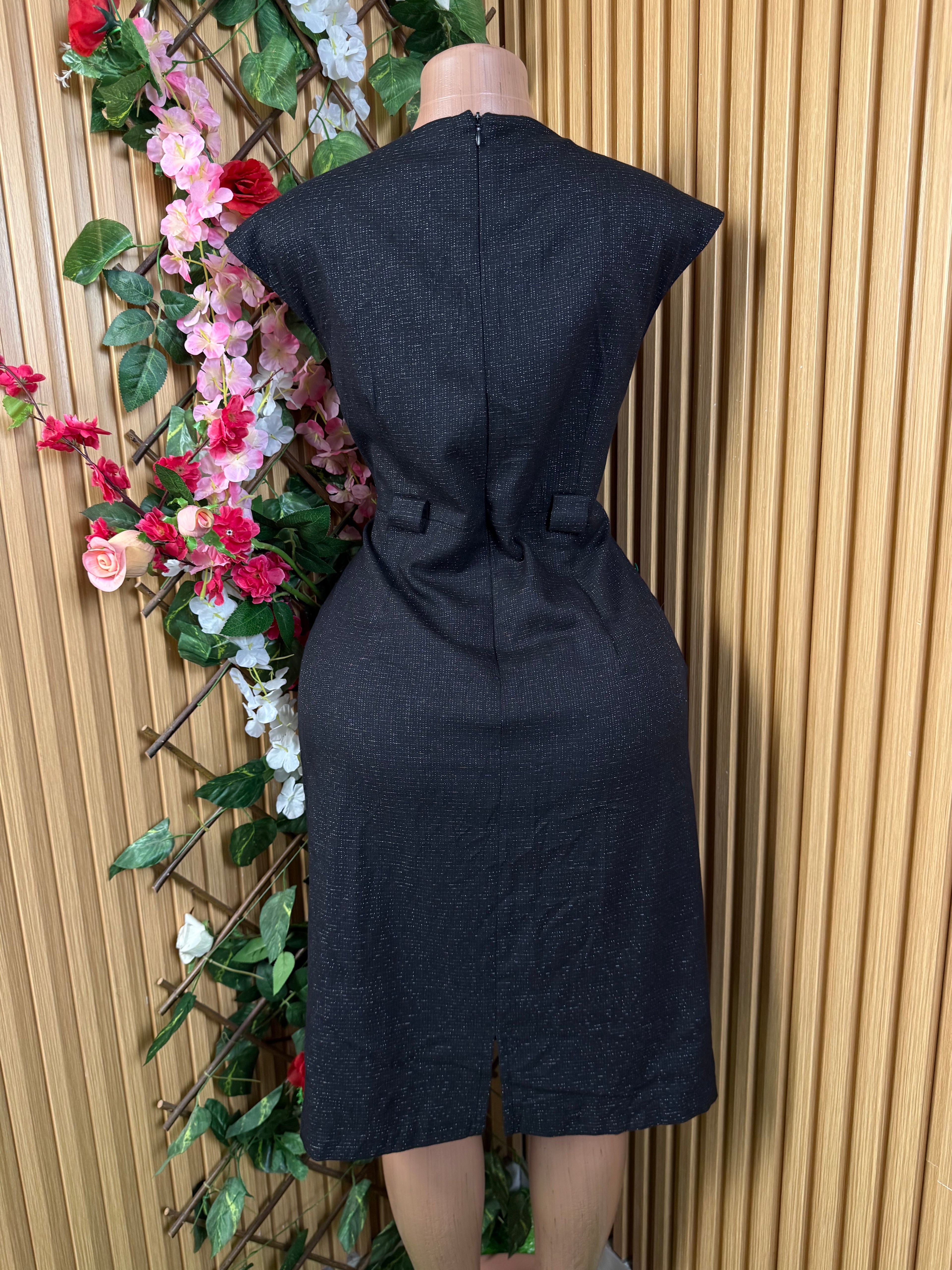 Robe droite slim stylée sans manche - Perluna Store