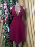 Robe évasée  sans manches décollectée - Perluna Store
