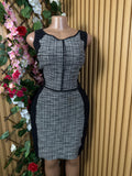 Robe droite élegante sans manches longues - Perluna Store