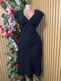 Robe évasée longue sans manches décollectée - Perluna Store