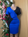 Robe moulante manches courtes décollectée - Perluna Store