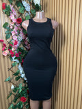Robe moulante à fines bretelles - Perluna Store