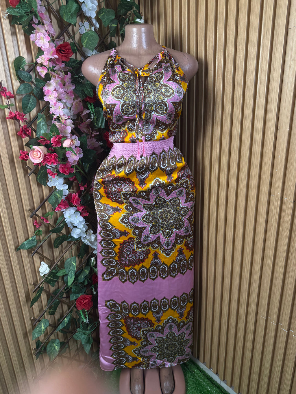 Robe moulante longue slim sans manches - Perluna Store