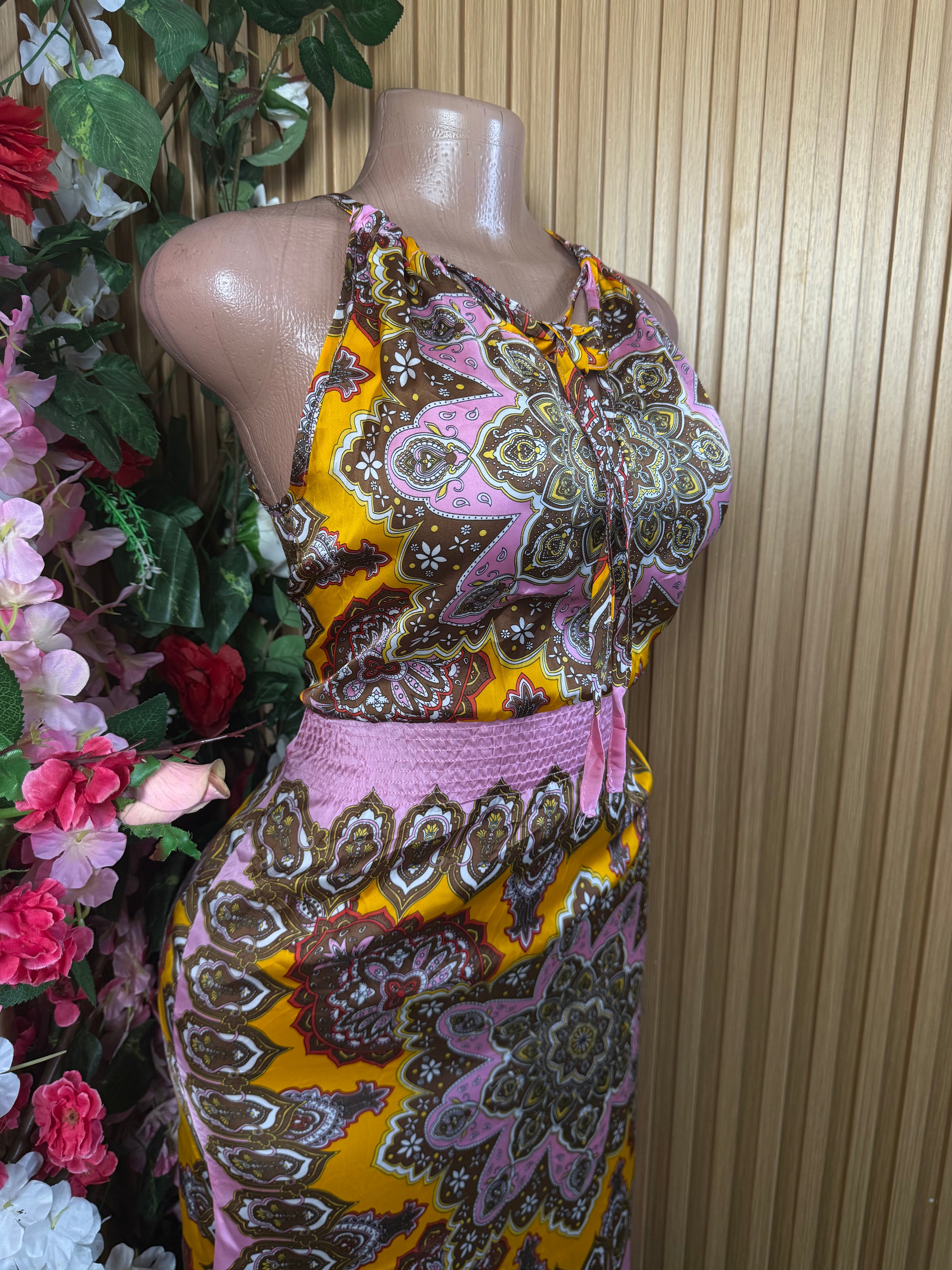 Robe moulante longue slim sans manches - Perluna Store
