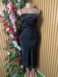 Robe moulante longue à fines bretelles - Perluna Store