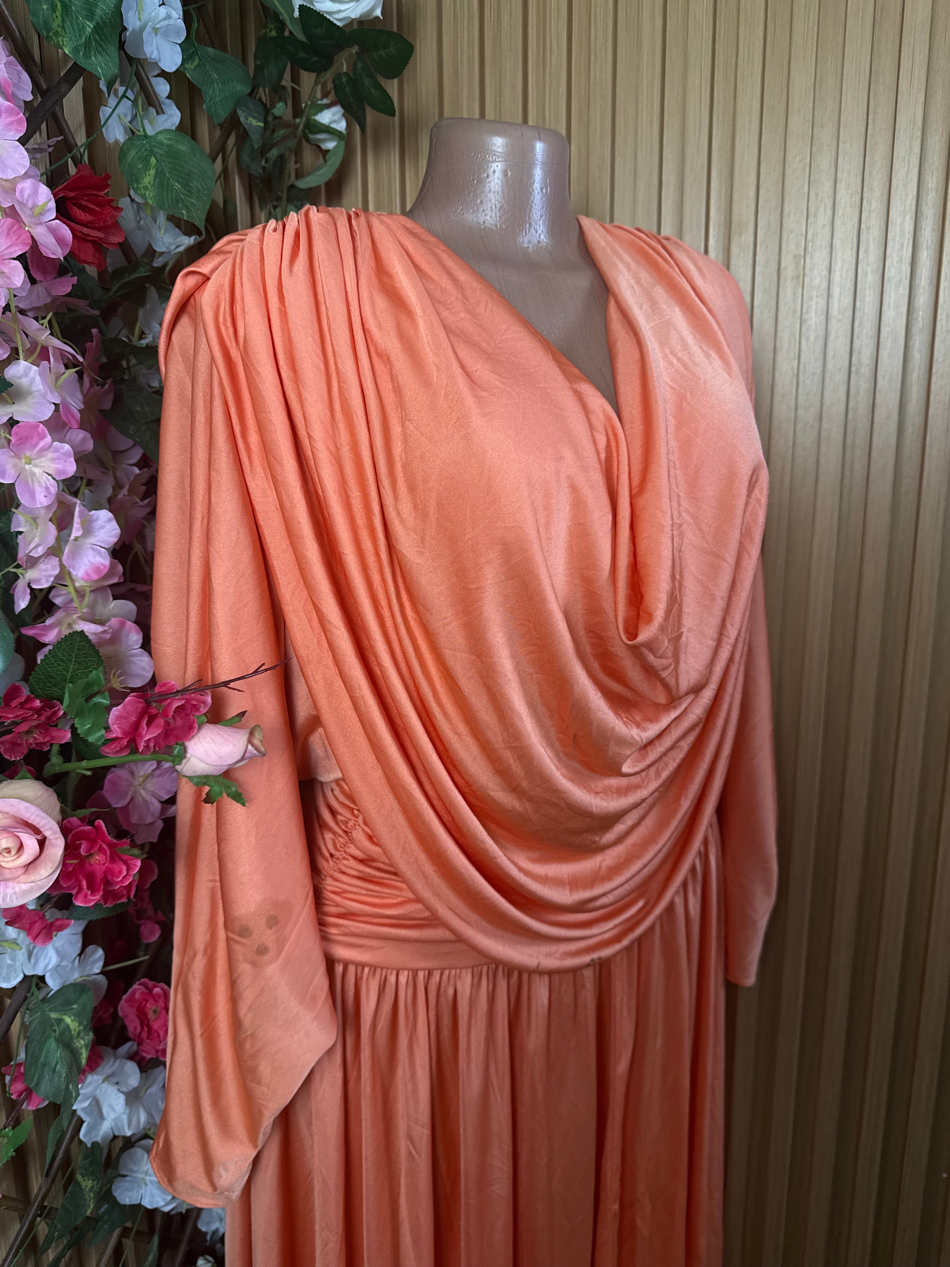 Robe évasée longue  manches longues - Perluna Store