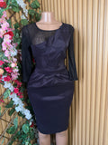 Robe moulante slim manches longues - Perluna Store