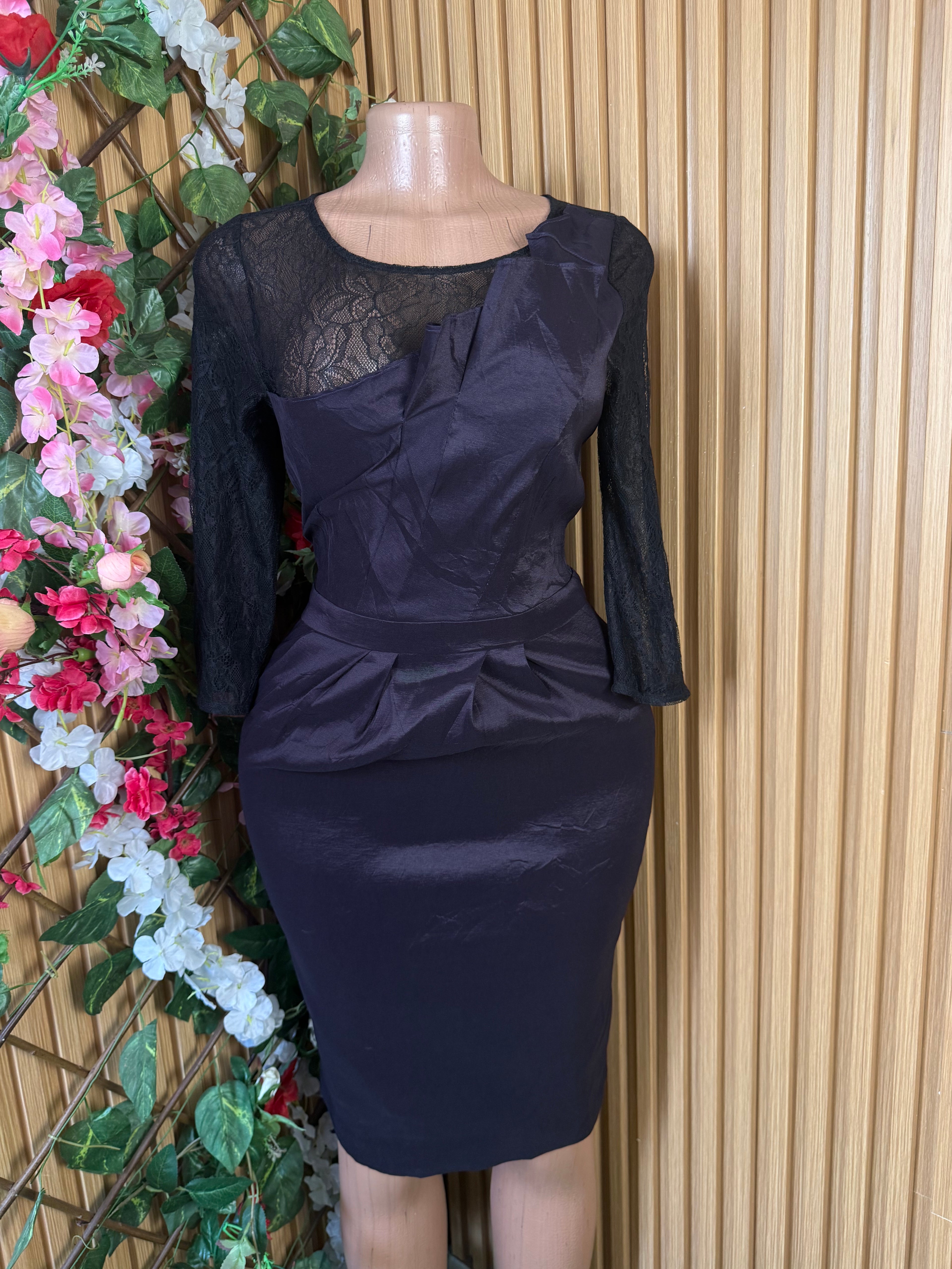 Robe moulante slim manches longues - Perluna Store