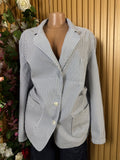 Veste blazer pour femme couleur gris à 3 bouton - Perluna Store