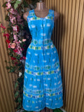 Robe évasée longue sans manches - Perluna Store