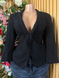 Veste blazer pour femme couleur noir - Perluna Store