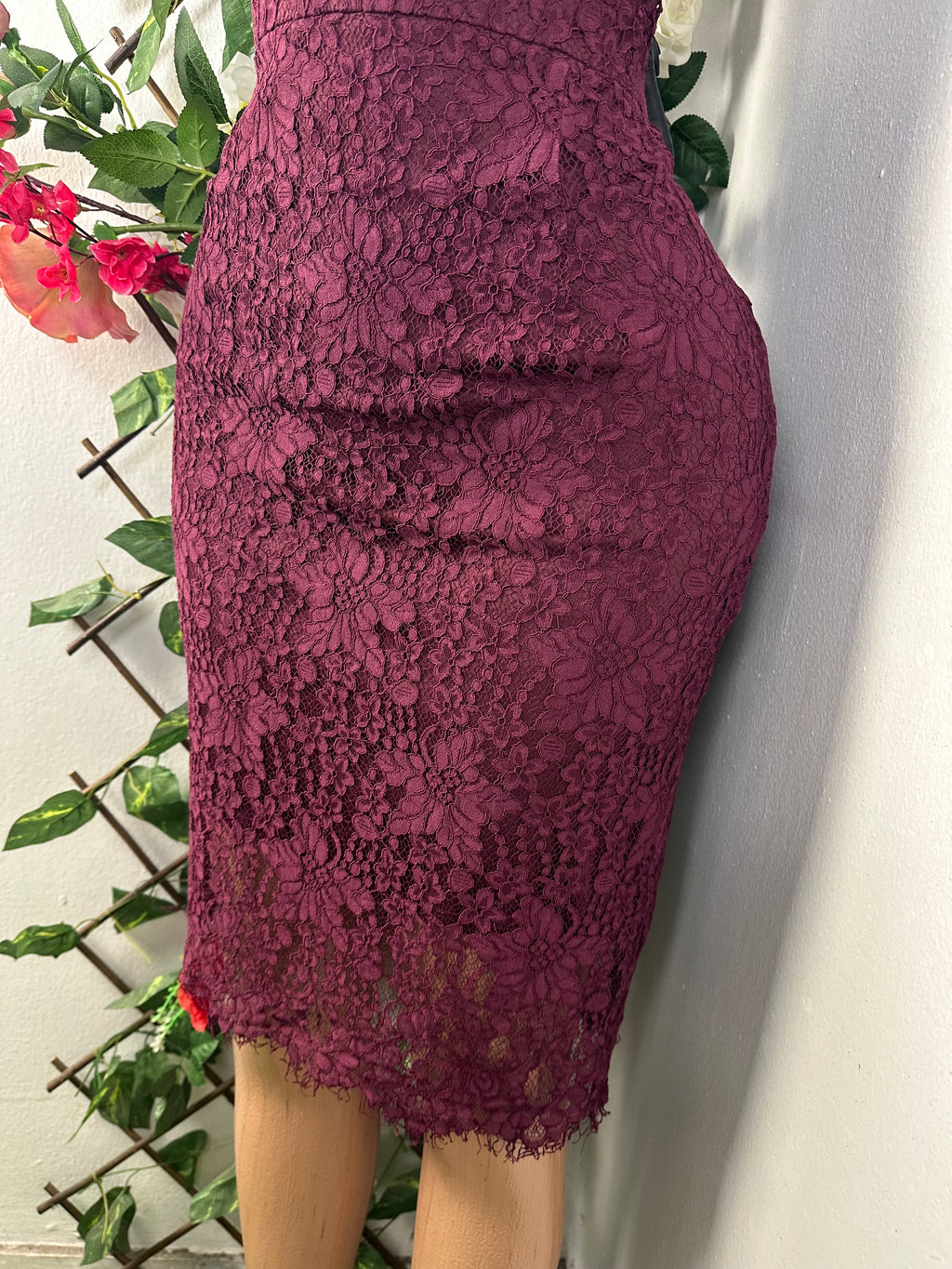 Robe moulante à fine bretelles imprimée bretelle - Perluna Store