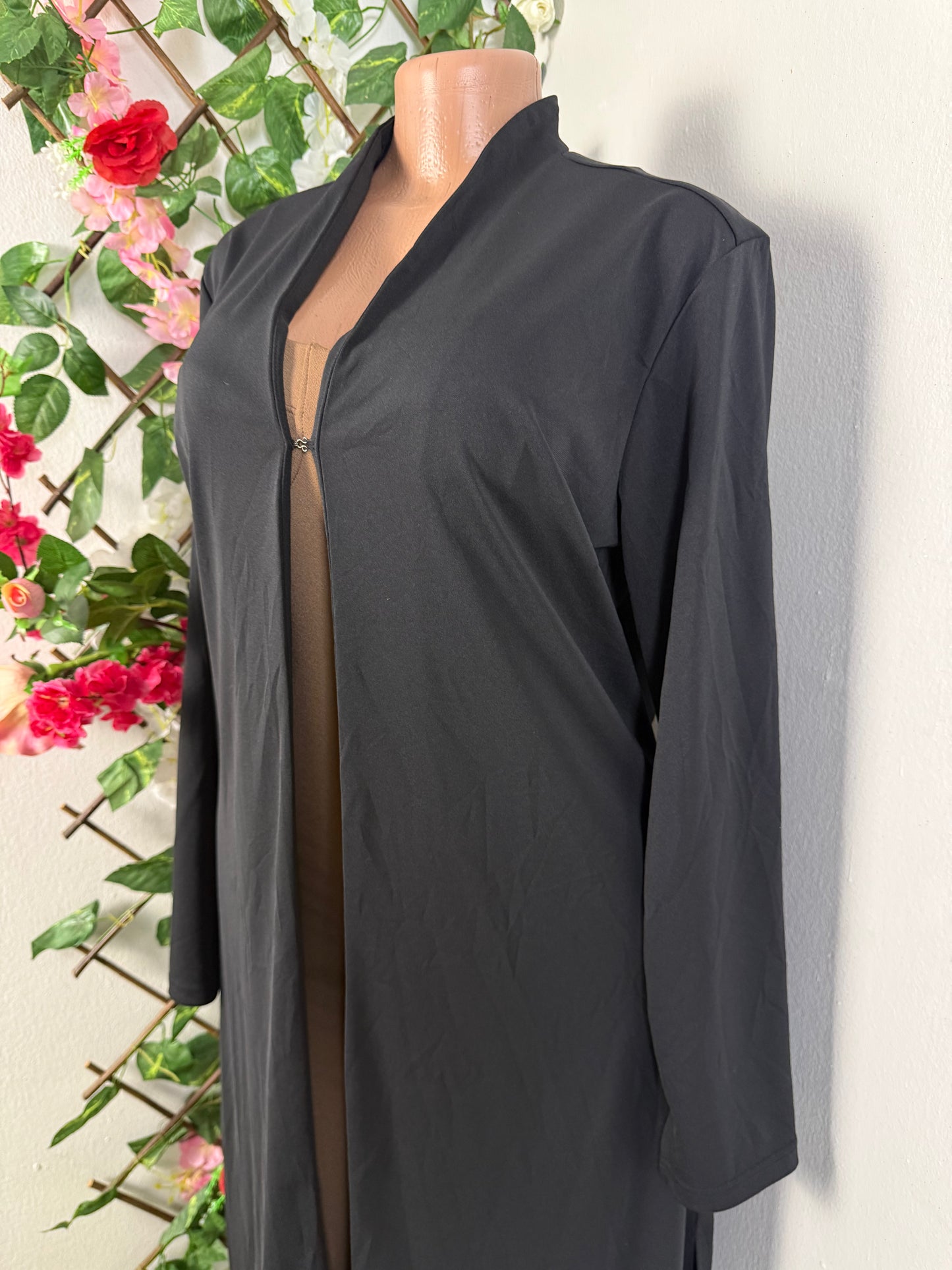 Robe par-dessus mi longue a manche longue