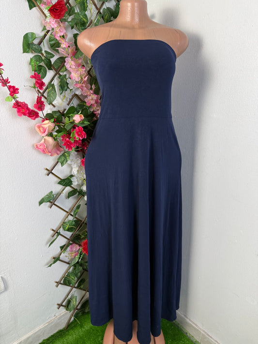 Robe bustier longue grande taille