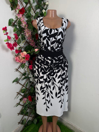 Robe longue évasée sans mache imprimé - Perluna Store - kinshasa