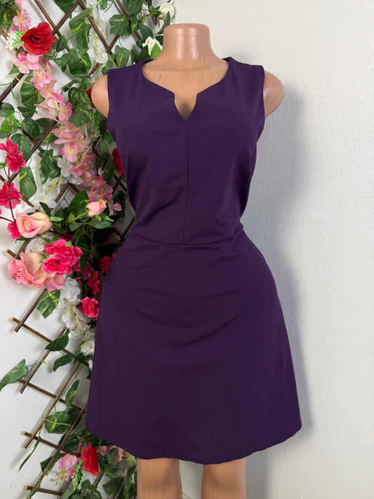 Robe évasée mi longue sans mache - Perluna Store - kinshasa