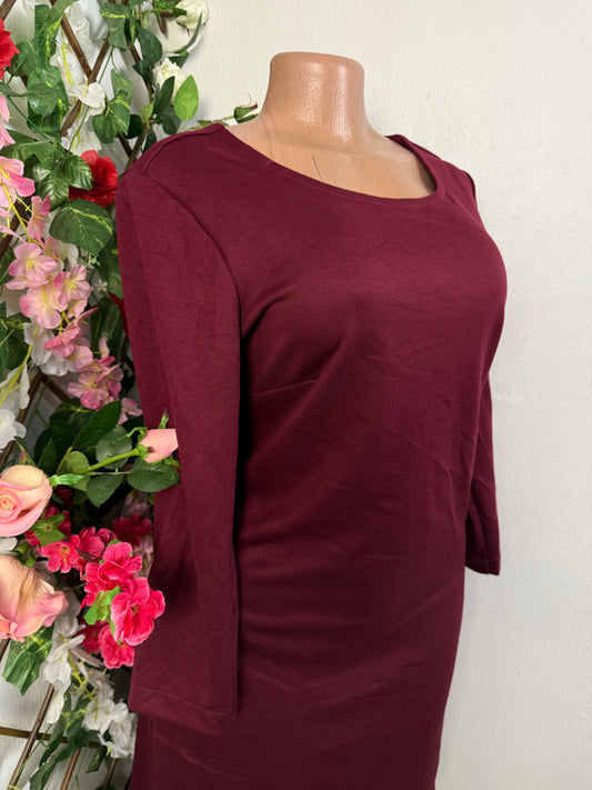 Robe à longues manches, simplement élégante - Perluna Store - kinshasa