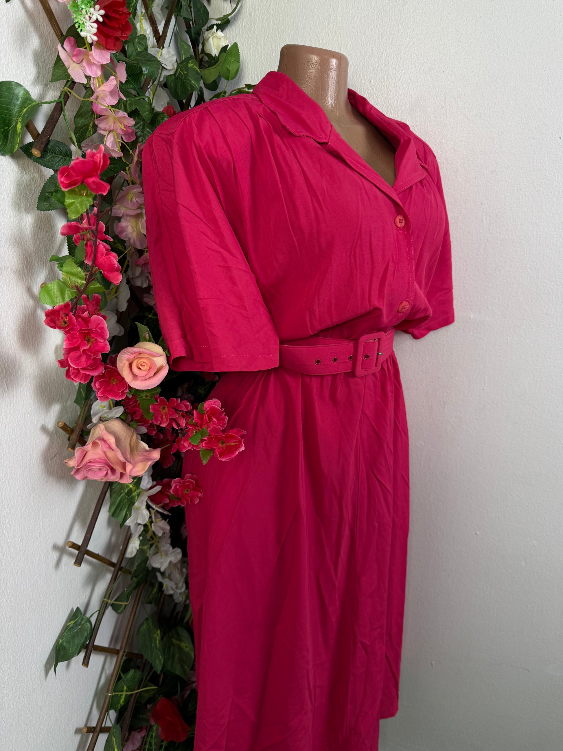 Robe longue a manche courte colle chemise - Perluna Store - kinshasa