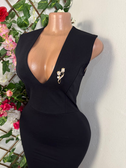 Robe moulante dos nu, allure sexy assurée - Perluna Store - kinshasa