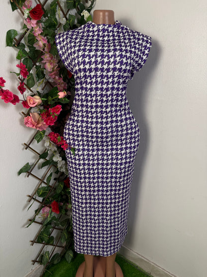 Robe moulante longue sans manches