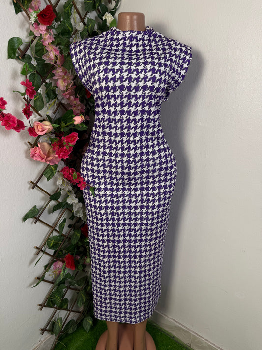 Robe moulante longue sans manches