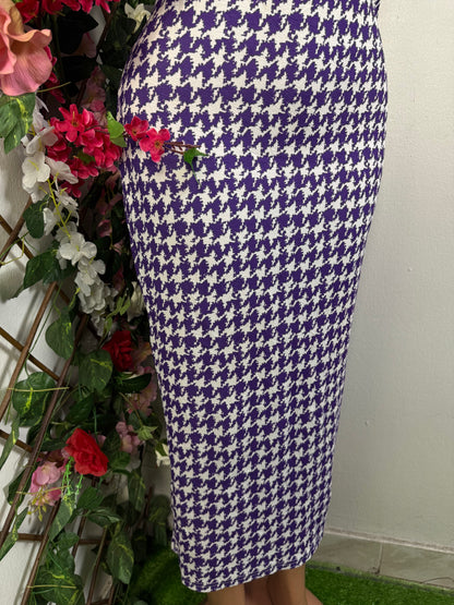 Robe moulante longue sans manches