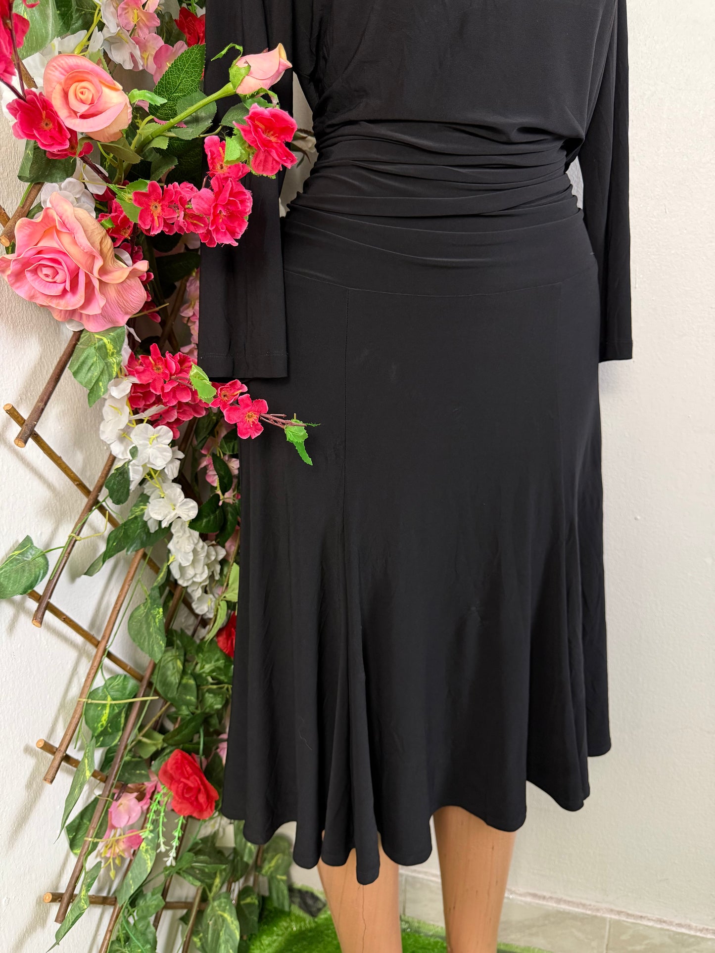 Robe longue élégante à longue manche - Perluna Store - kinshasa