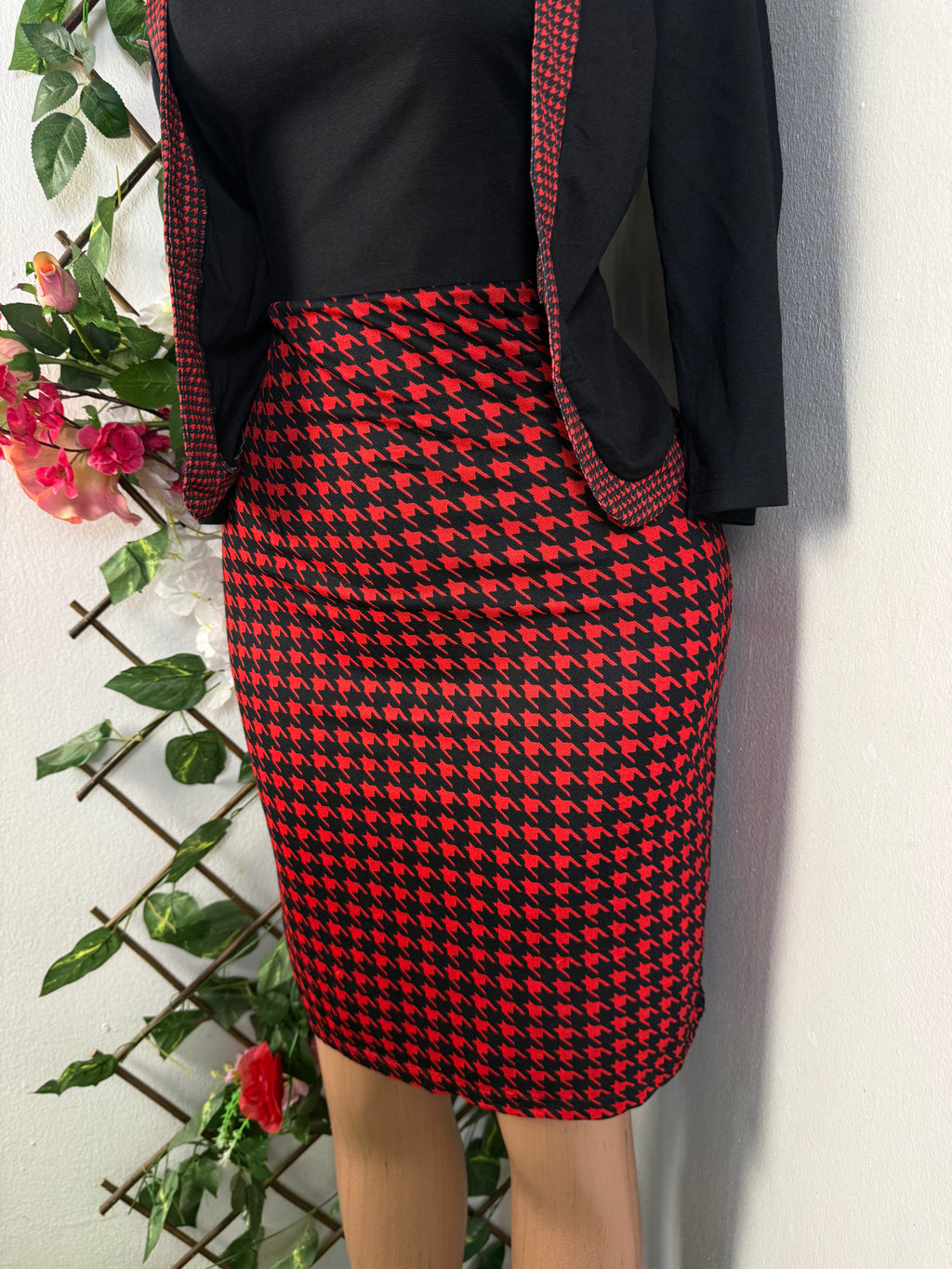 Robe moulante manches longues avec pare-dessus - Perluna Store