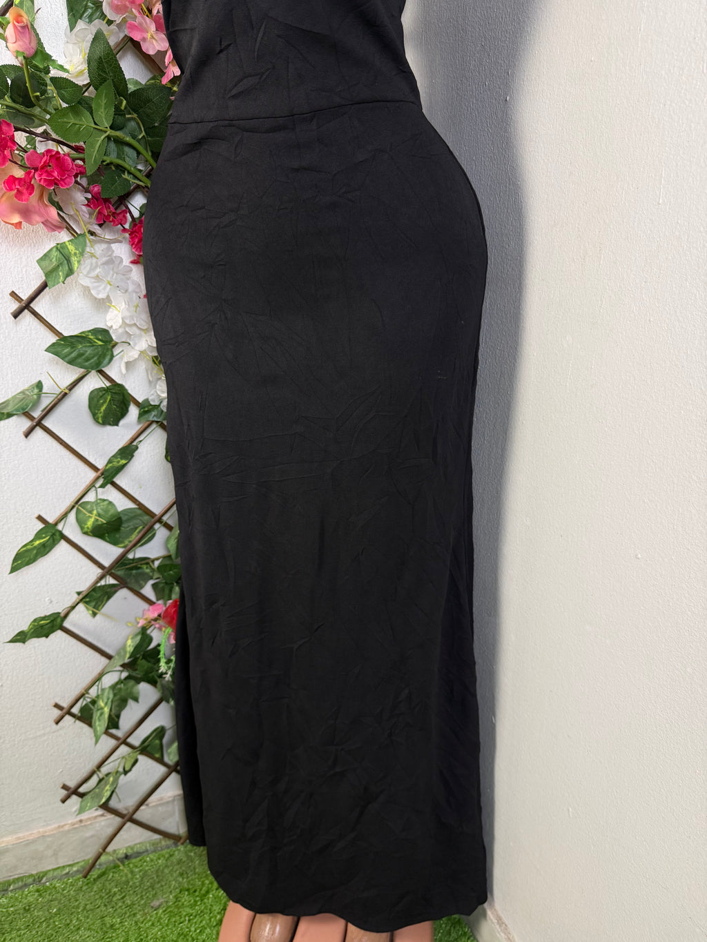 Robe moulante slim sans manches dénudée - Perluna Store