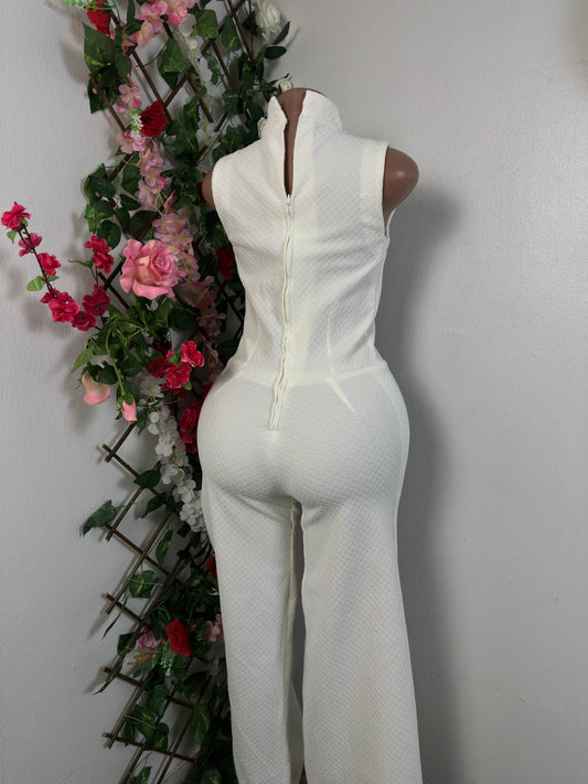 Combinaison moulante à longue jambe évasée sans manche colle remonté - Perluna Store - kinshasa