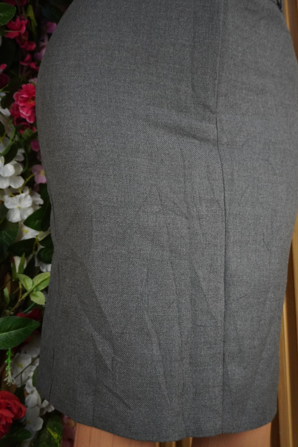 Jupe moulante couleur gris- - Perluna Store