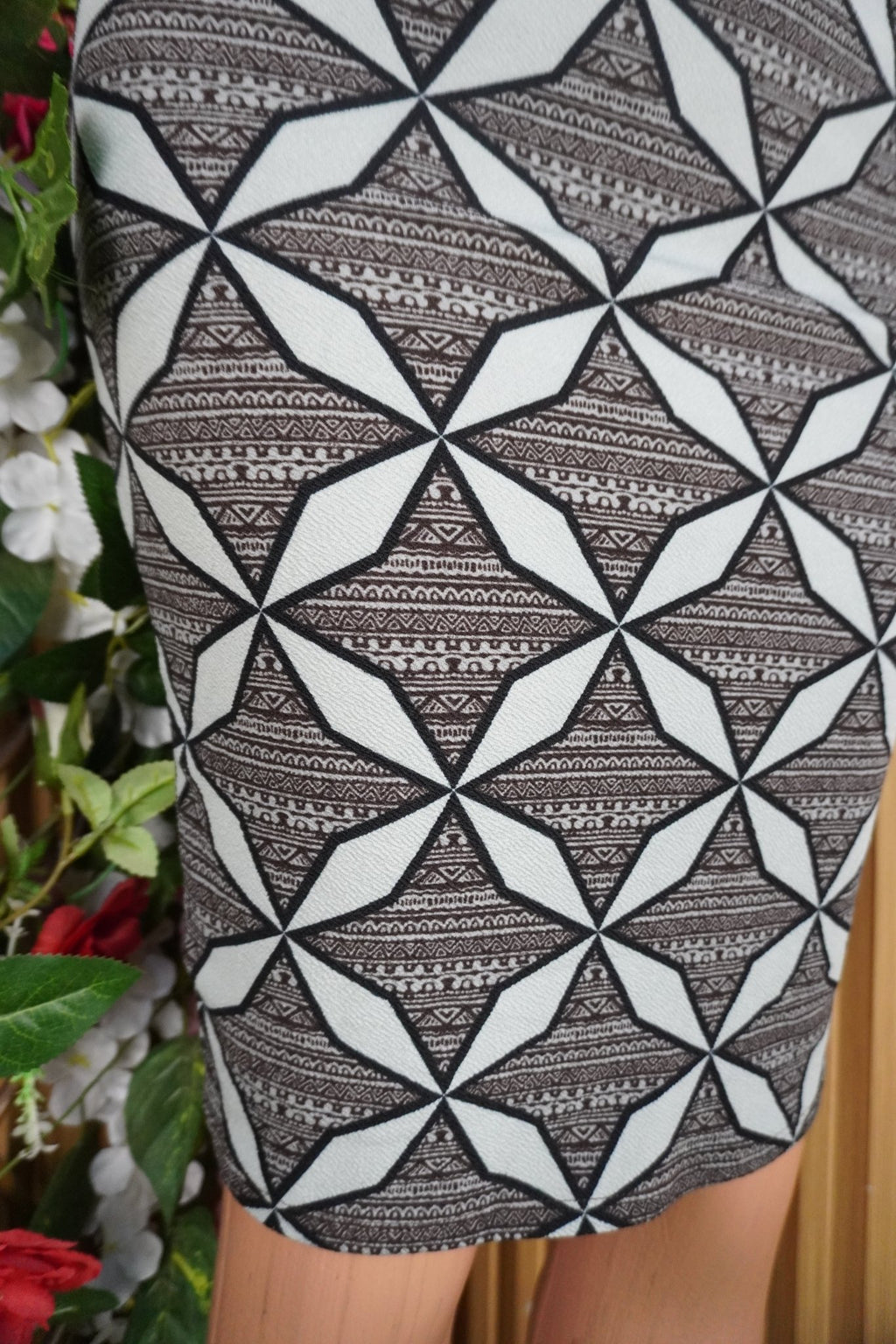 Jupe moulante-couleur gris- - Perluna Store
