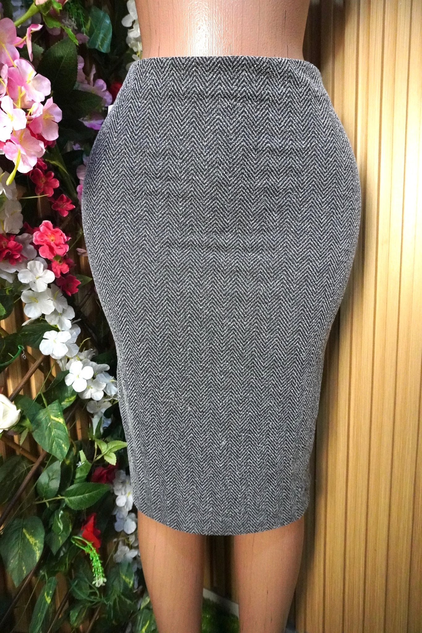 Jupe moulante couleur grise-Xl - Perluna Store