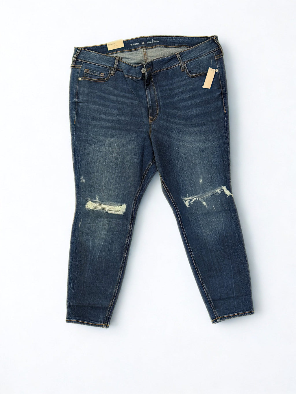 Pantalon Jeans Bootcut troues pour femme - Perluna Store