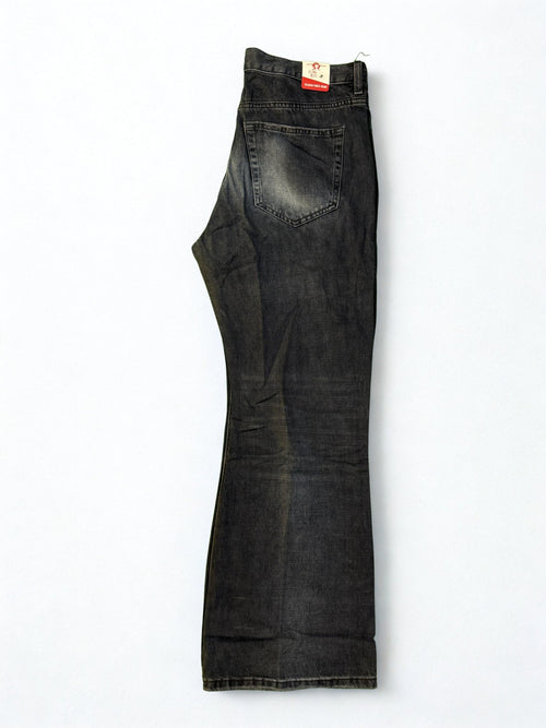 Pantalon Jeans Straight pour femme - Perluna Store