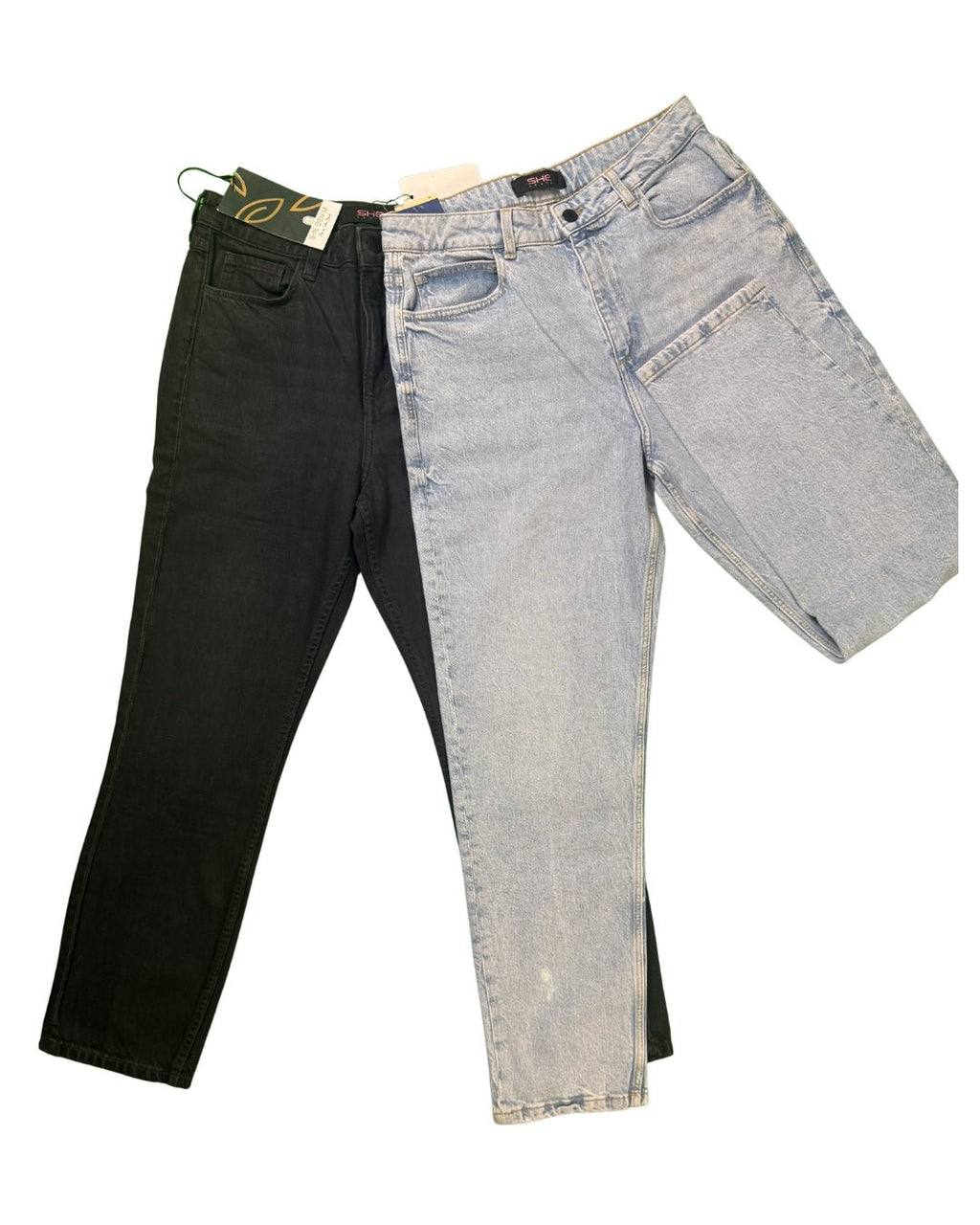 Pantalon Jeans Straight pour femme - Perluna Store